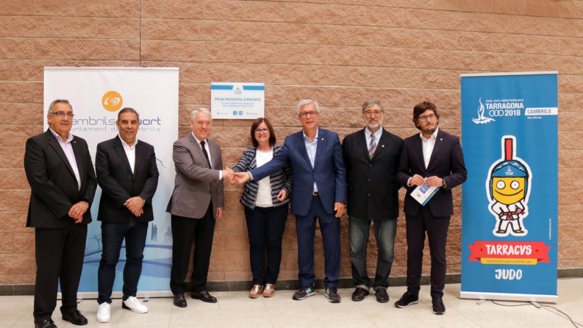 El Palau Municipal d'Esports de Cambrils preparat per acollir les proves de karate i judo