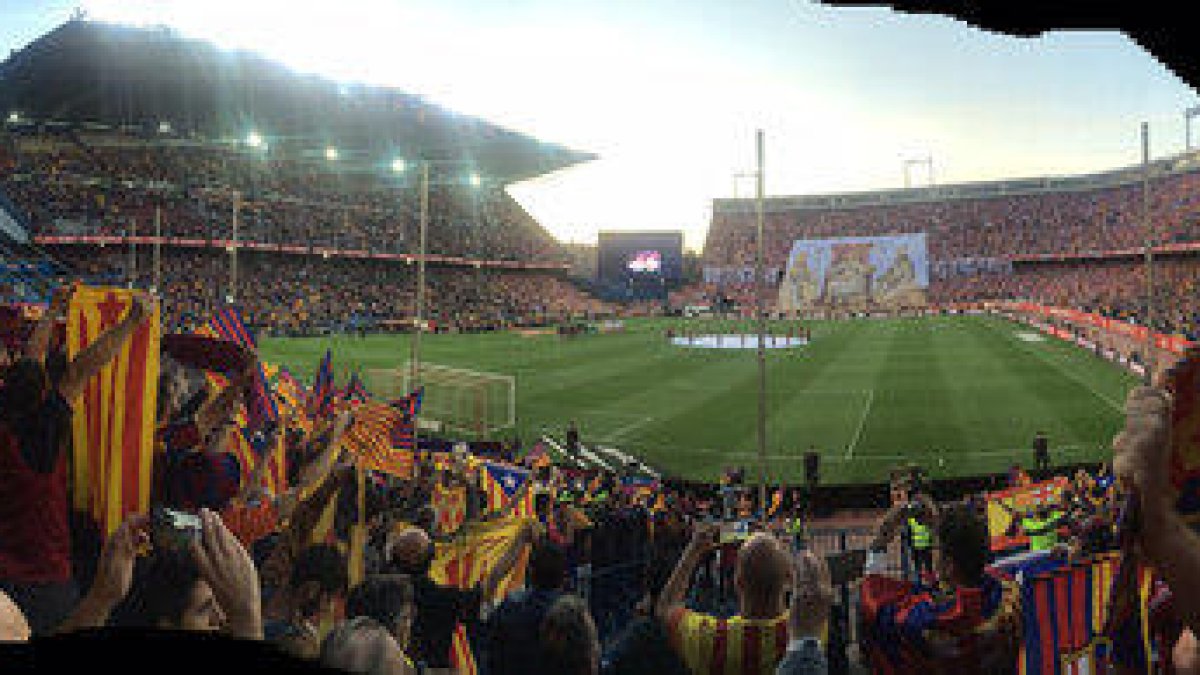 El TSJC de Madrid diu que el Barça no pot recórrer resolucions que prohibeixen l'exhibició d'estelades als camps