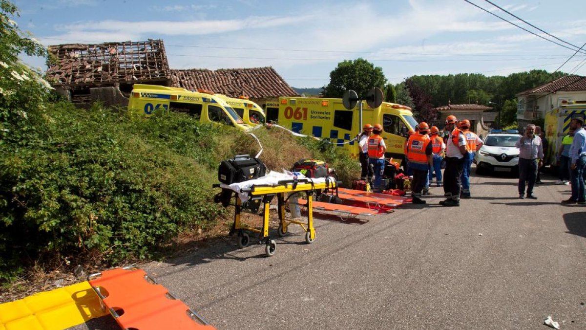 Almenys quatre morts i dotze ferits en una explosió de pirotècnia a Tui