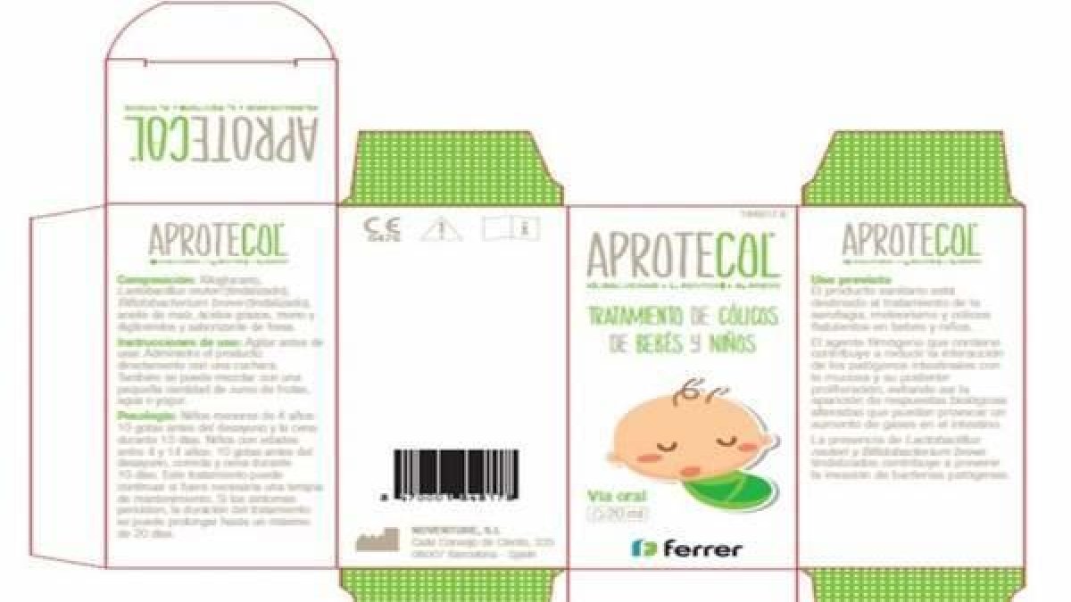 Retiran del mercado un producto para cólicos de bebés después de una reacción alérgica