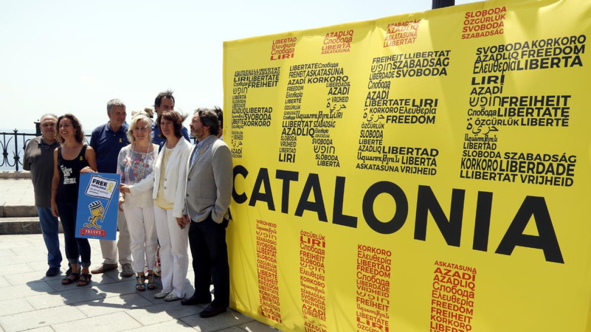 El soberanismo lamenta que los Juegos se celebren en medio de la «represión» política