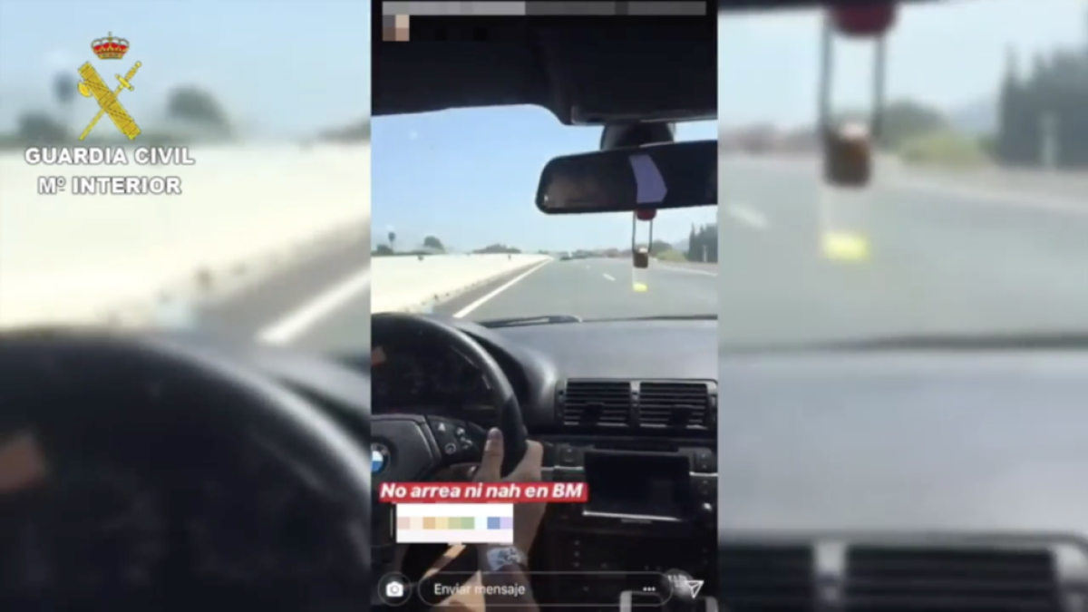 Investigado un chico de 19 años para circular a 240 kilómetros por hora