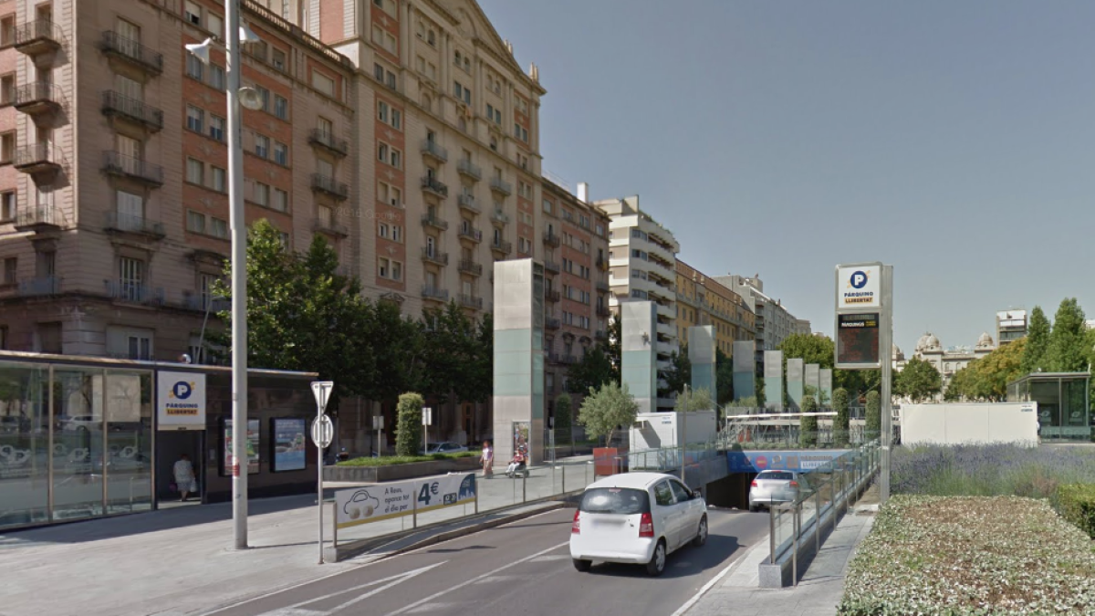 Afectaciones al parking de la Llibertat de Reus por mejoras