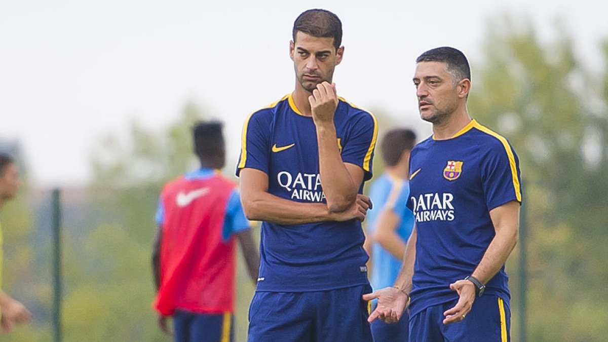 El Barça destituye a Gerard López y nombra García Pimienta como nuevo técnico del filial