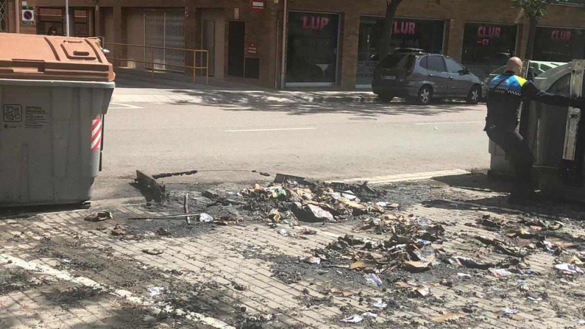 Crema un contenidor a Reus