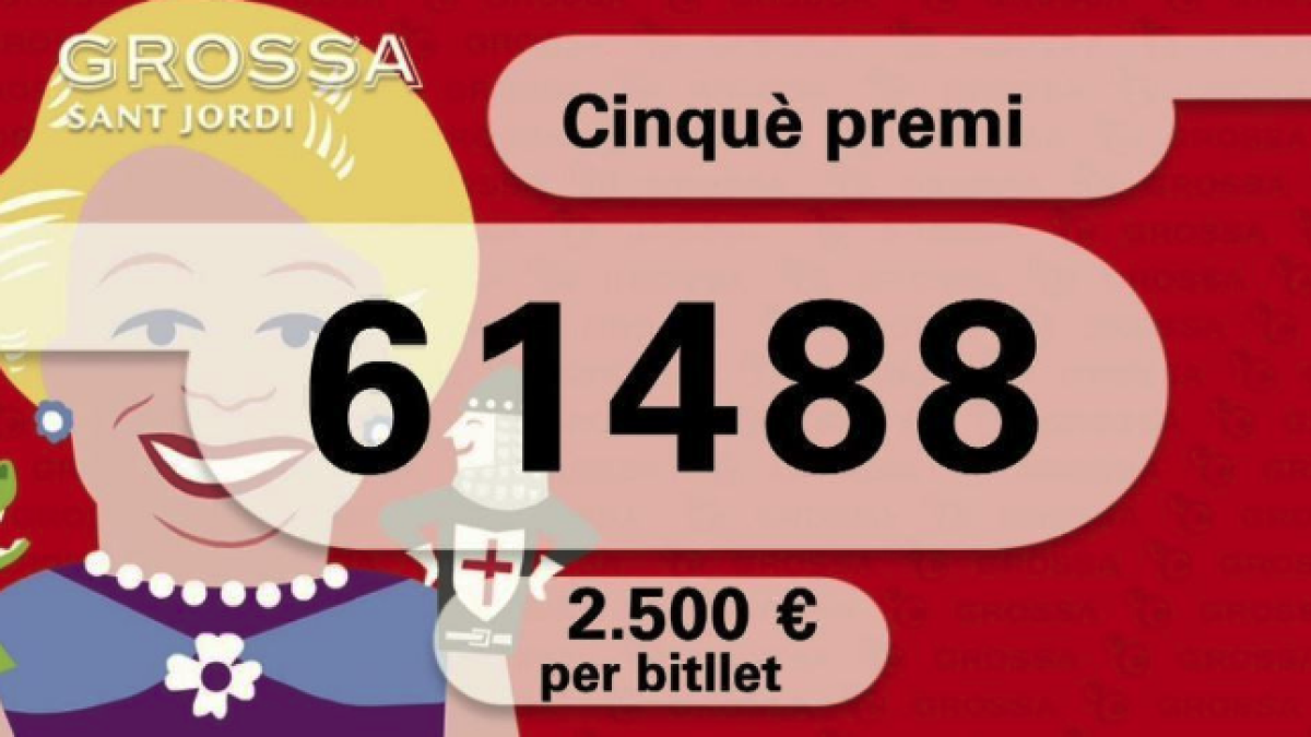 El número 61.488 de la Grossa ha tocado en Torredembarra.