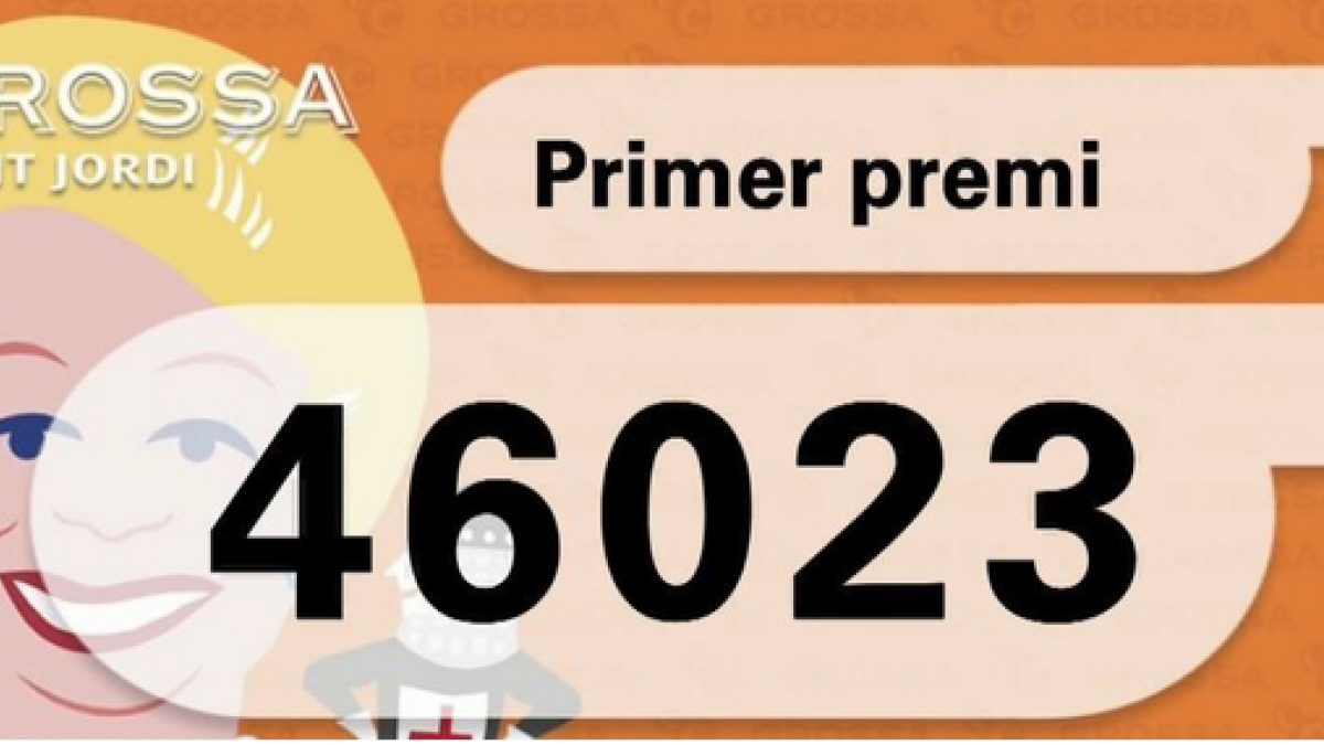 El primer premio de la Graossa cae al Palau d'Anglesola y Balaguer con el 46023