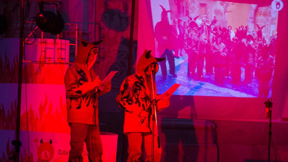 Colla infantil de Diables, Borges del Camp, pregó
