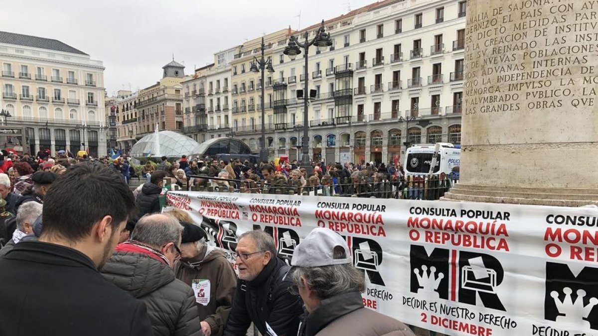 El 93% dels madrilenys prefereixen una república enlloc de la monarquia