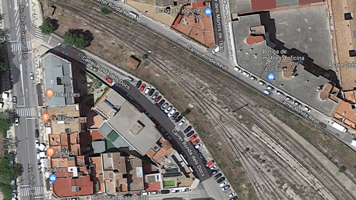 Adif desmantella l'antiga via de Tortosa per facilitar que l'Ajuntament adquireixi els terrenys