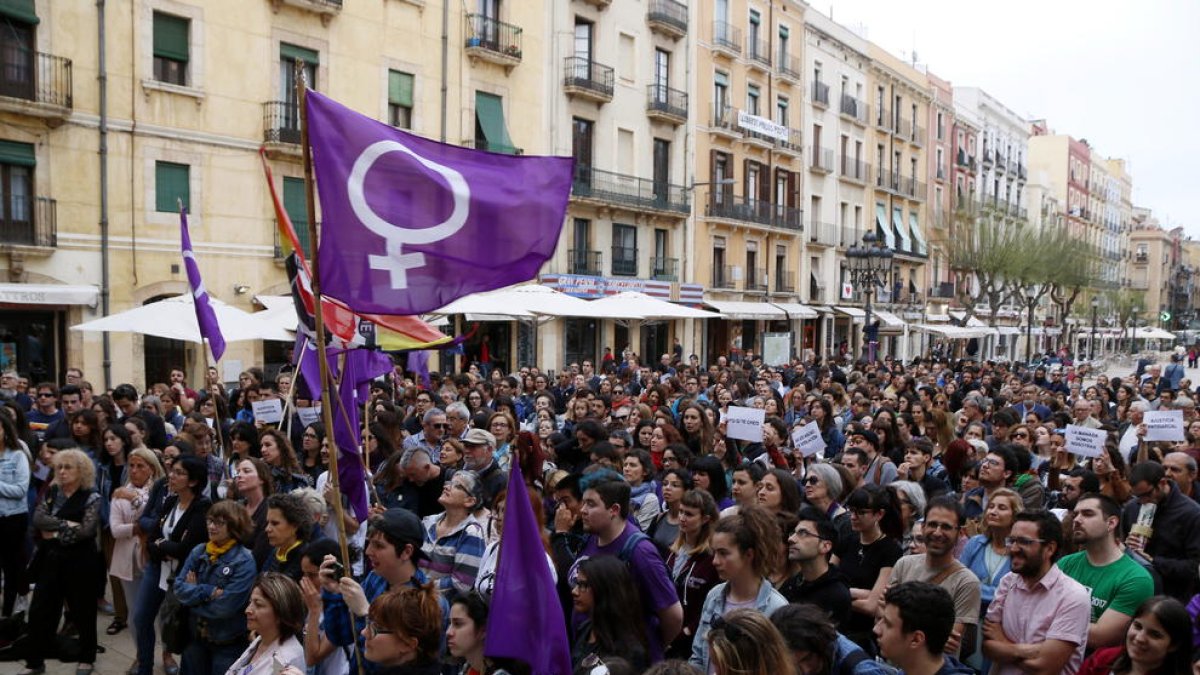 sentència, feminisme, Tarragona, manada, concentració, feminista