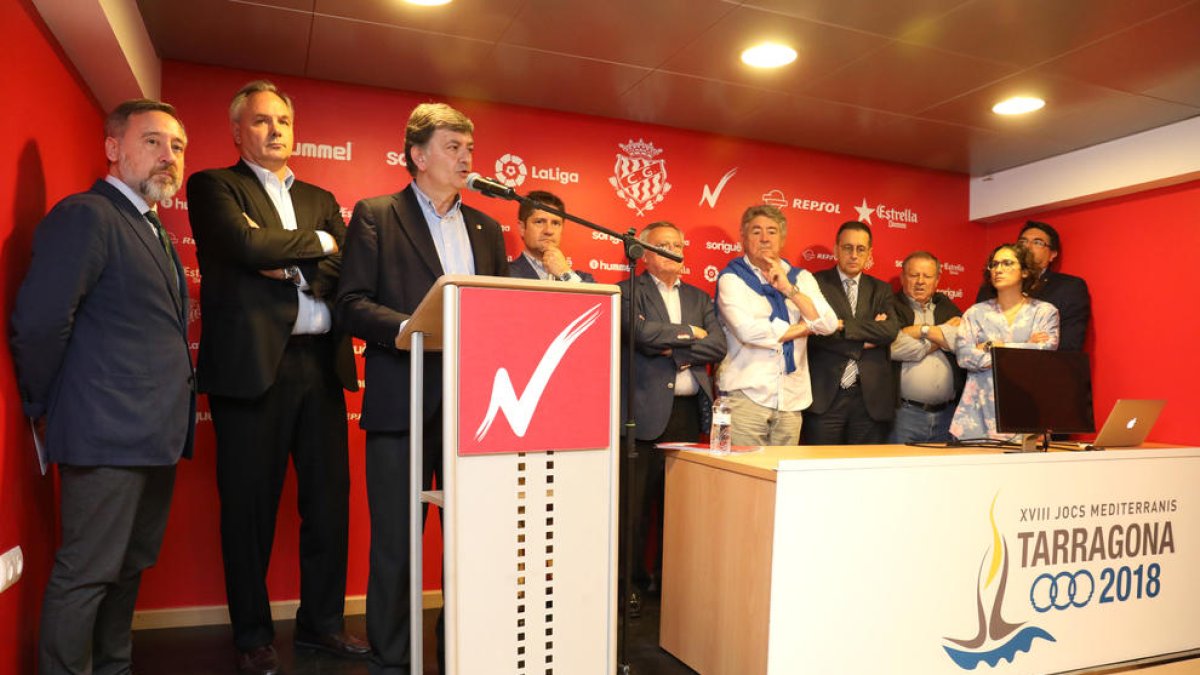 El Nàstic va demanar la retirada dels panells de cases d'apostes fa un any