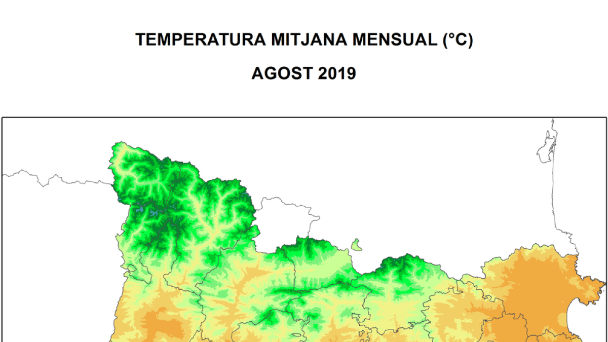 L'agost ha estat càlid i majoritàriament sec a Catalunya