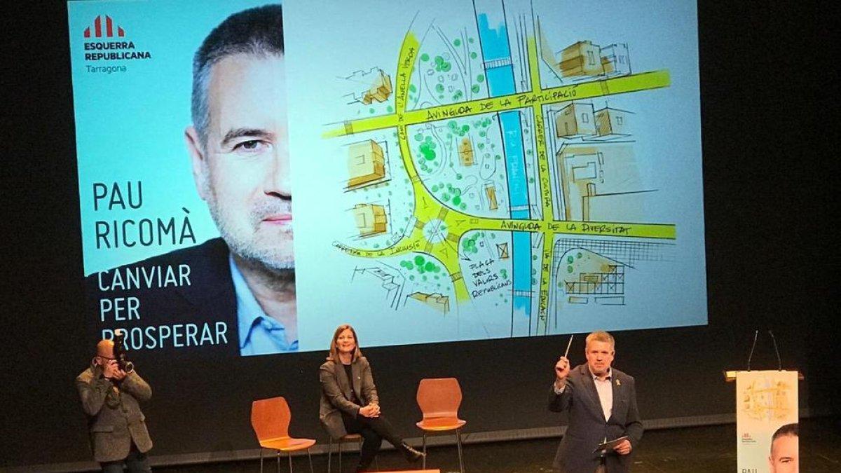 Pau Ricomà presenta la seva candidatura apostant per una Tarragona amb «valors republicans»