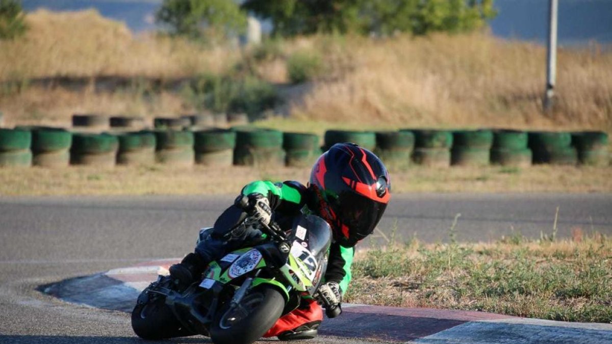 «Con dos años sólo quería 'ruedas'»