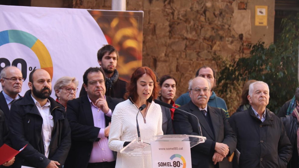 Òmnium impulsa la plataforma 'Som el 80%' per agrupar els favorables al dret a decidir