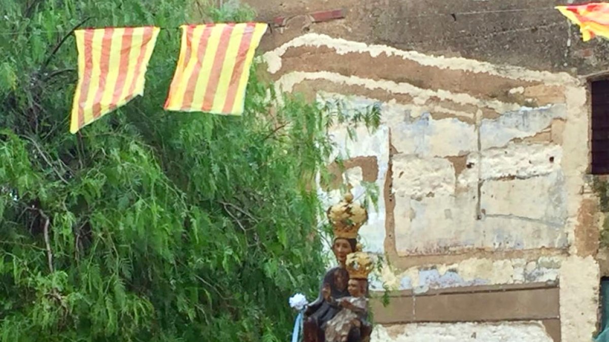 La Verge de Berà peregrina per commemorar el Tricentenari de l'Ermita