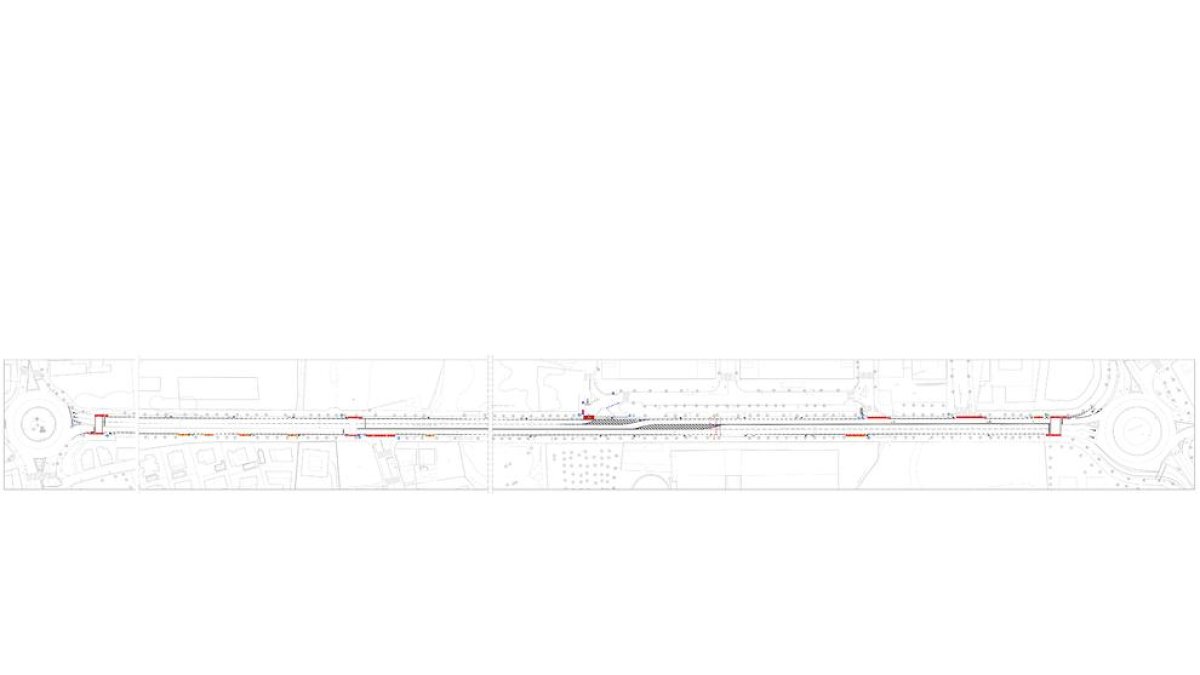 S'adapta el carril bici de l'avinguda de Falset als requeirments del Pla de la Bicicleta
