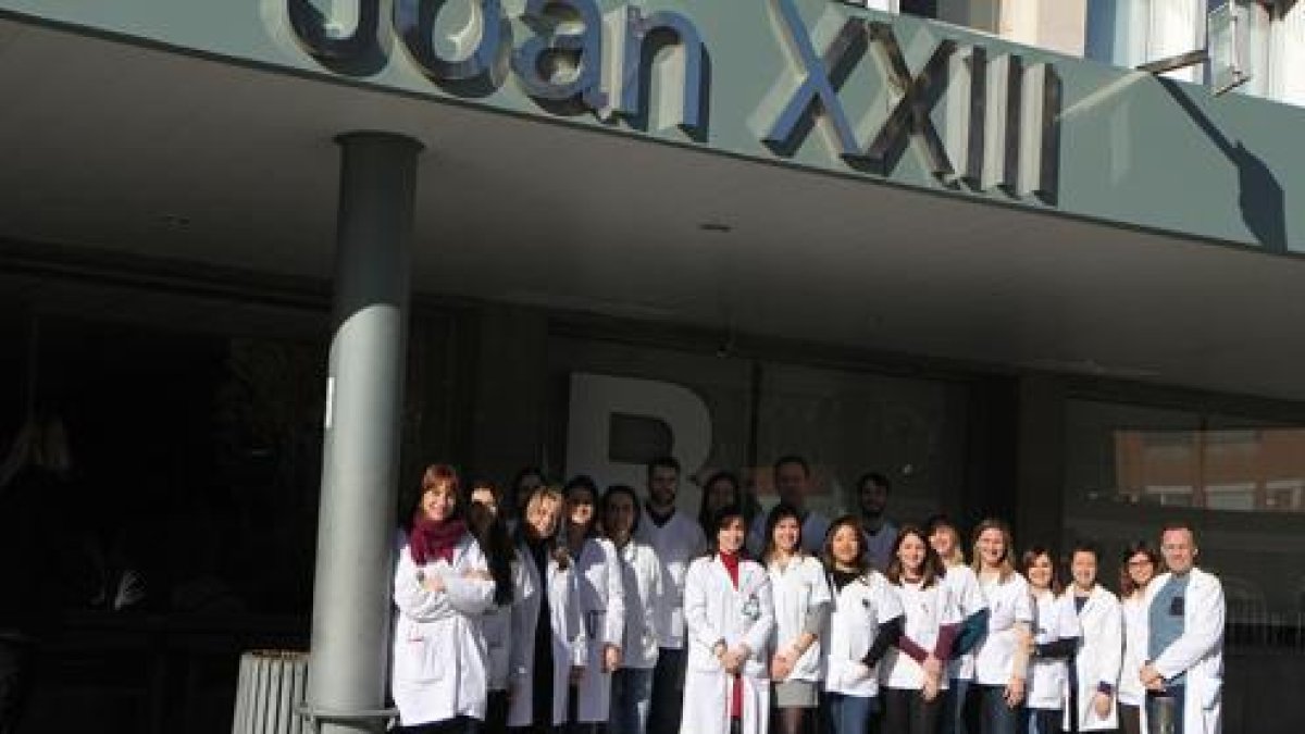 Investigadors del grup DIAMET de l'IISPV.