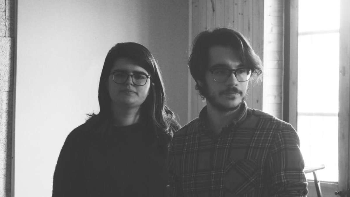 Los músicos Elena Volpini y Gabri Llorach.