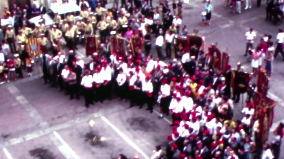 Las fiestas de Sant Magí i Santa Tecla de 1968, en vídeo en la red
