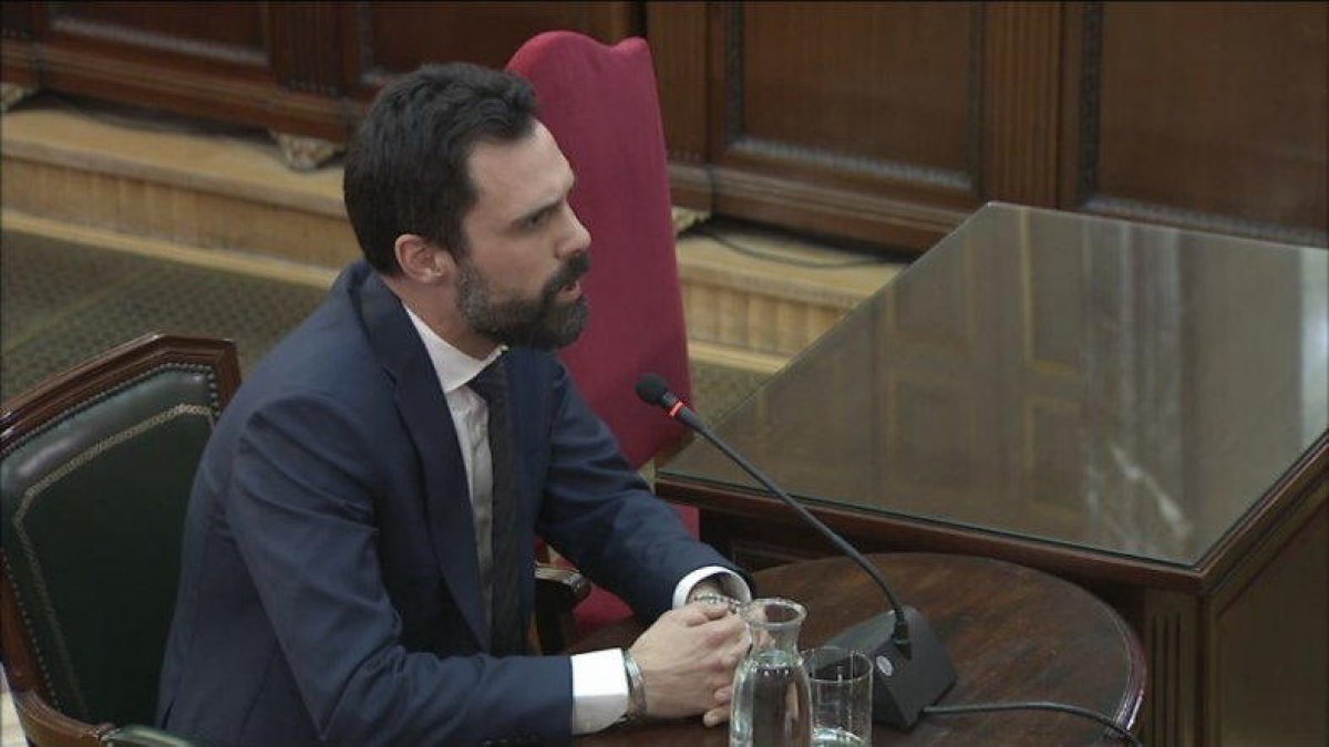 president del Parlament, Roger Torrent, judici, 1-O