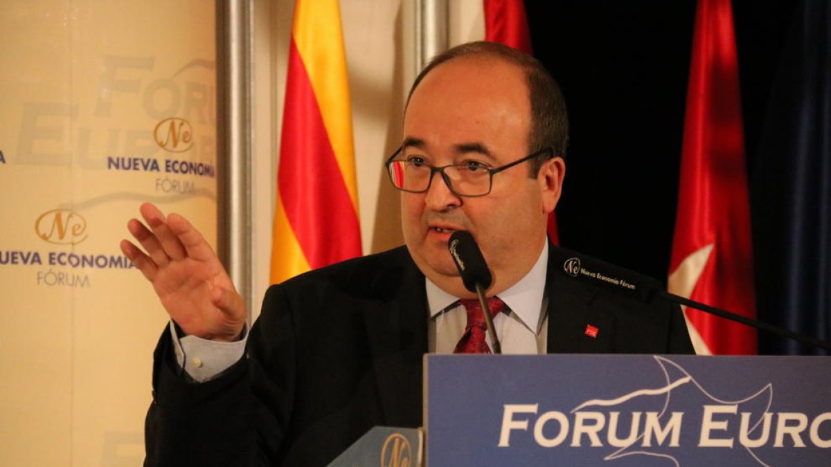 Miquel Iceta creu que la presó preventiva per l'1-O «està durant massa»