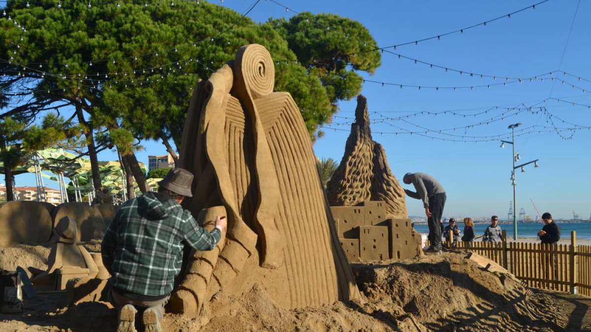 El Pessebre de Sorra de la Pineda ja es pot visitar al parc del Pinar del Perruquet