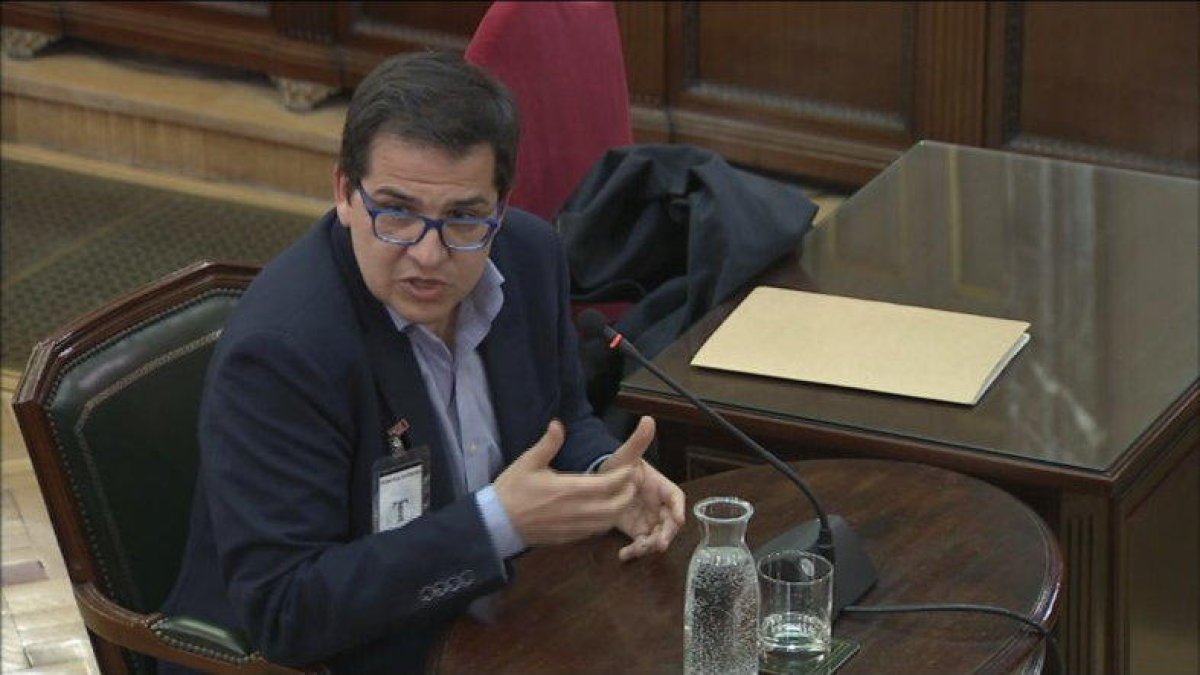 vicepresidente segundo del Parlament, José María Espejo-Saavedra, juicio 1-O