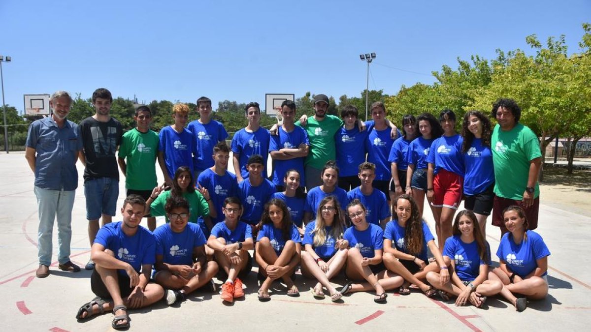 El Camp de Treball dels Muntanyans rep 24 joves de tot Catalunya