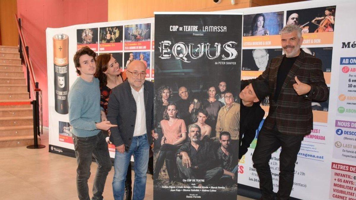 L'actriu tarragonina Mercè Rovira puja a l'escenari amb 'Equus'