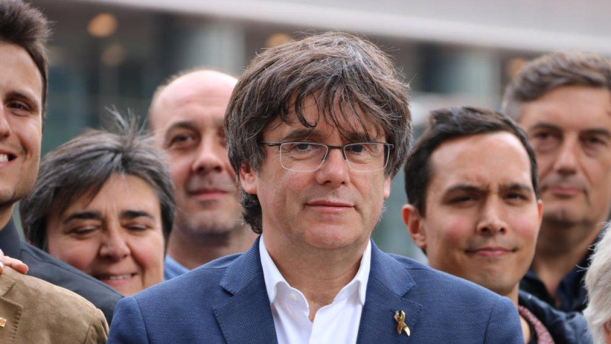 Puigdemont dice que «si alguna cosa le hace falta en Europa para no sucumbir» es la «rebeldía» de los catalanes el 1-O