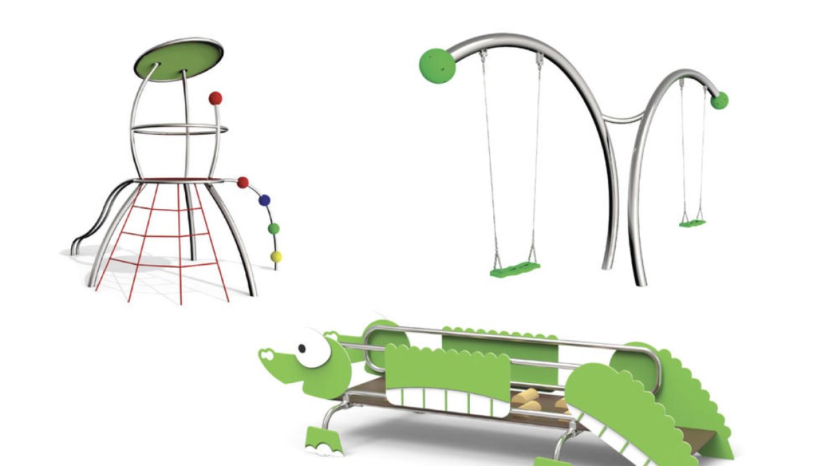 La plaça Verdaguer comptarà amb una nova àrea de jocs infantils