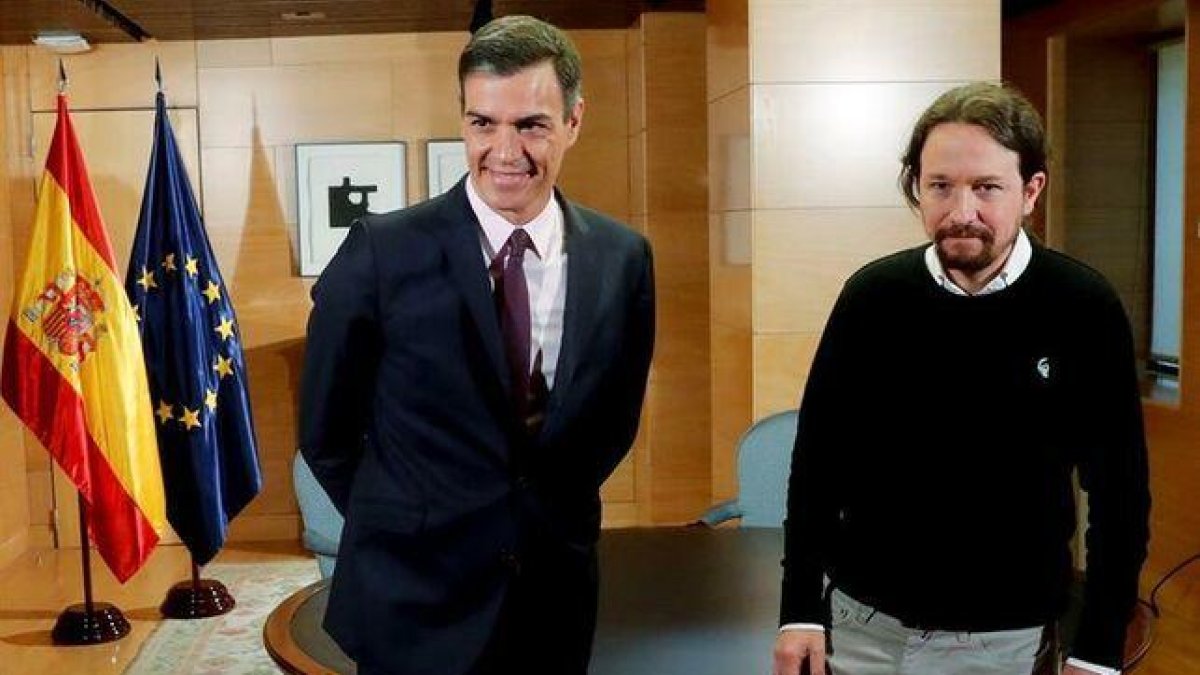 Acaba sin acuerdo el nuevo encuentro entre Sánchez e Iglesias