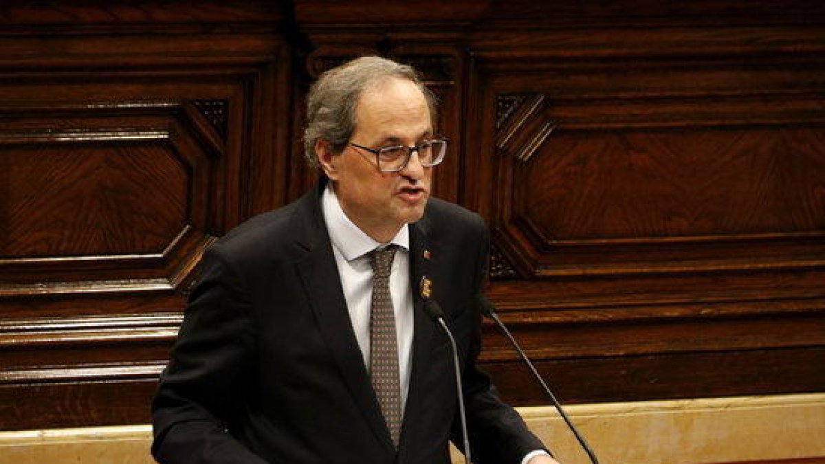 Torra no descarta reunirse con Sánchez el 21-D después de la carta de Calvo