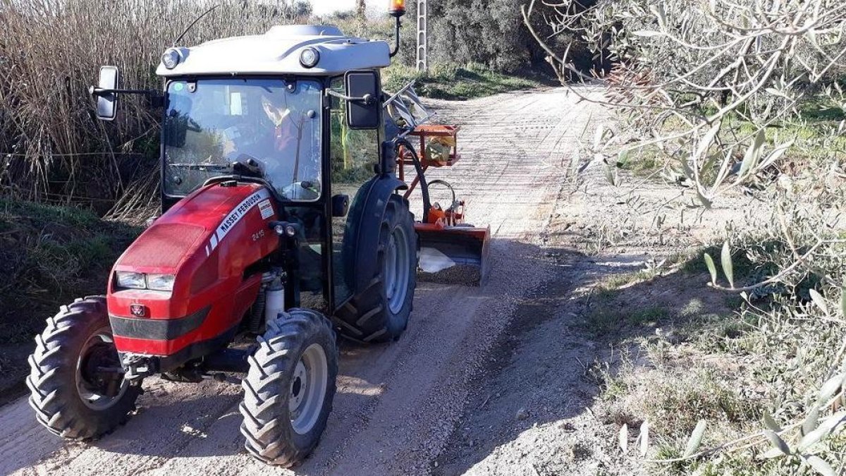 El Ayuntamiento de Reus arregla los caminos más dañados en los últimos aguaceros