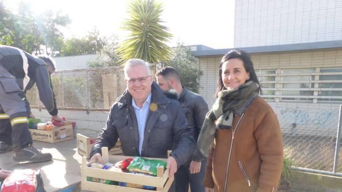 Cáritas i Eluzai reben més de 800 quilos d'aliments recollits al Parc de Nadal