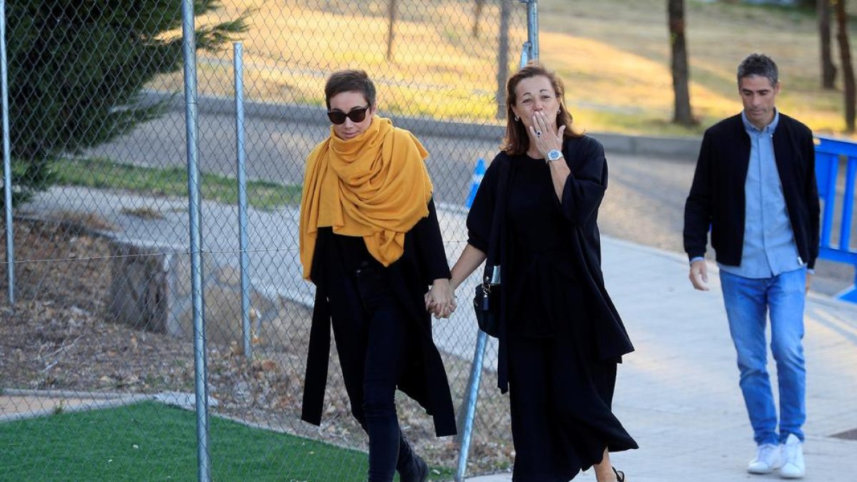 La familia se despide de Blanca Fernández Ochoa