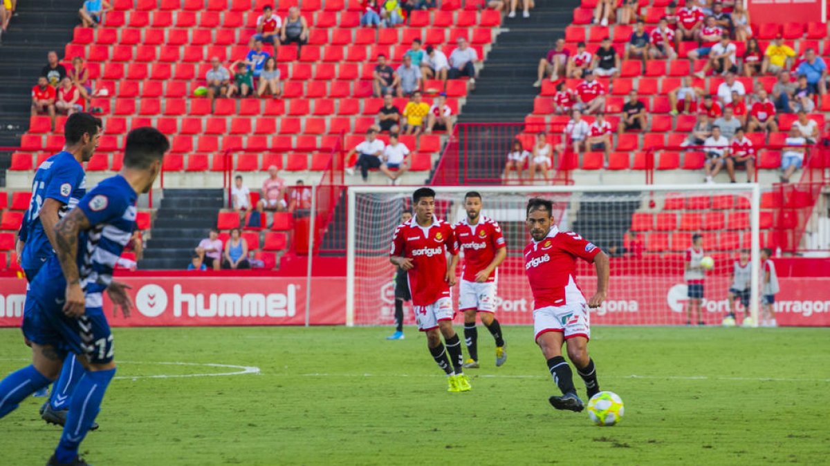 Damián Petcoff, en el Nàstic-Llagostera