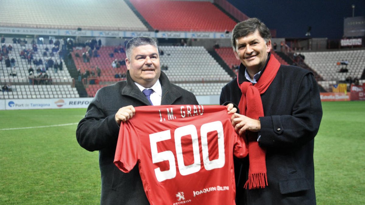 Muere el delegado del Nàstic, Josep Maria Grau, toda una institución a la entidad