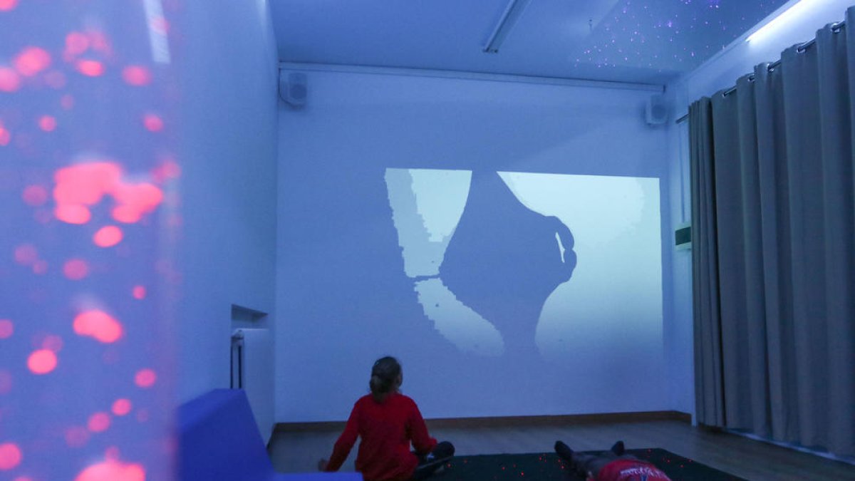 El Aula de los Sueños, el nuevo espacio multisensorial de la escuela Rubió i Ors