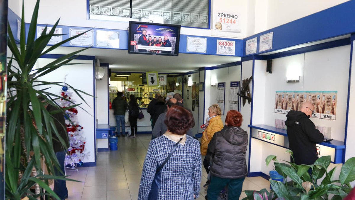La venta de lotería el puente de Immaculada «fue espectacular»