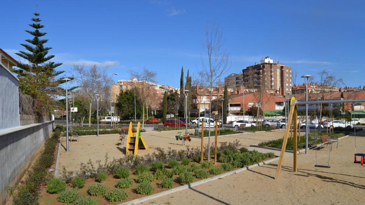 Reus cuenta con una nueva zona verde cerca del santuario de Misericòrdia