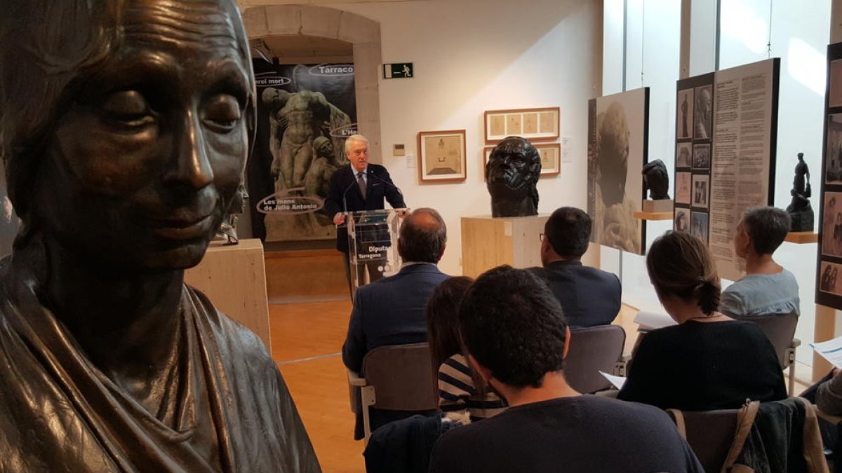 Les restes de l'escultor Julio Antonio seran enterrades a Móra d'Ebre