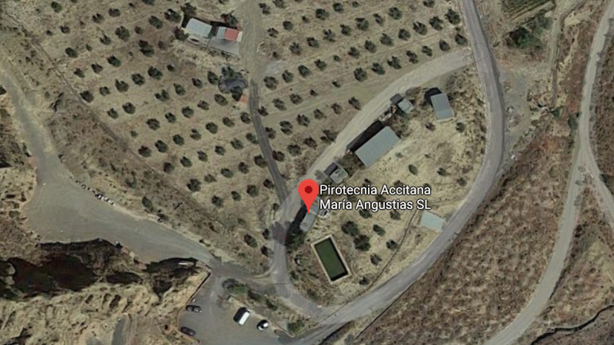 Tres morts en l'explosió d'una pirotècnia a Guadix