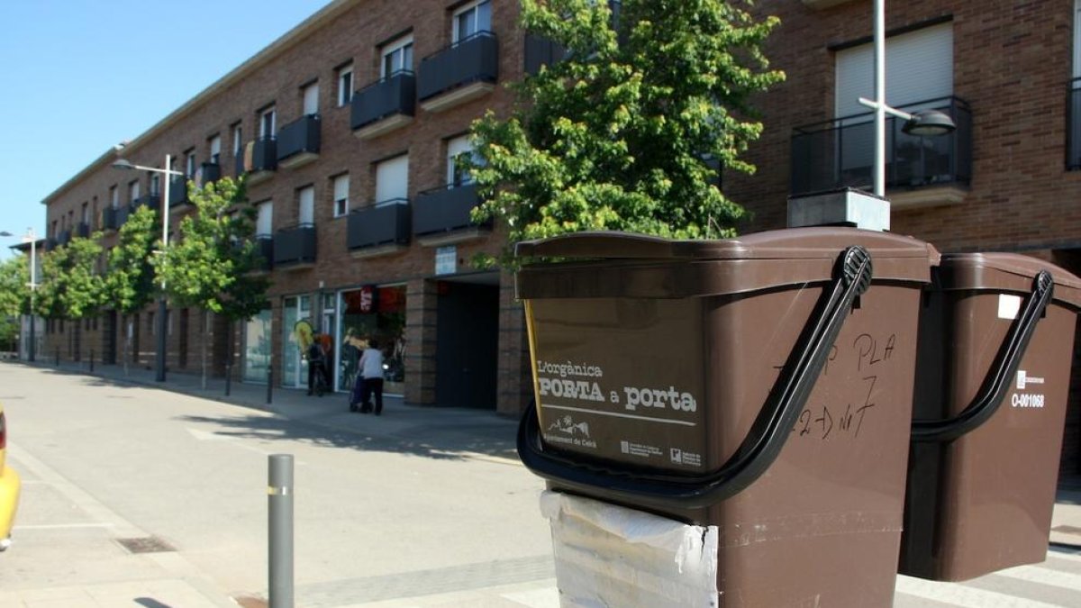 recollida d'escombraries porta a porta, reciclar, reciclatge