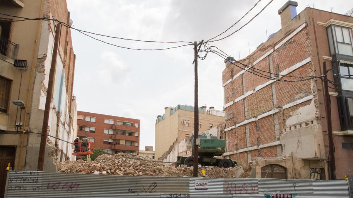 El nou hotel de la plaça de la Sang obrirà al públic la primavera del 2020