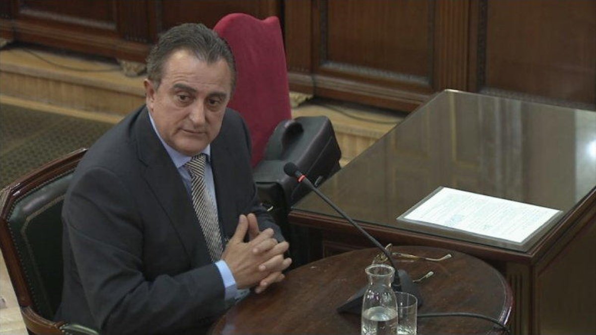 comisario de los Mossos d'Esquadra, Manuel Castellví, juicio 1-O