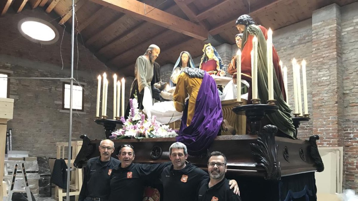 El misterio del Sant Enterrament ya luce en la Bienal de Venecia