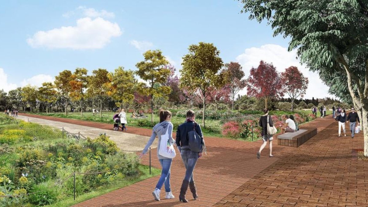 Imagen virtual del proyecto de mejora y recuperación de la Boca de la Mina.